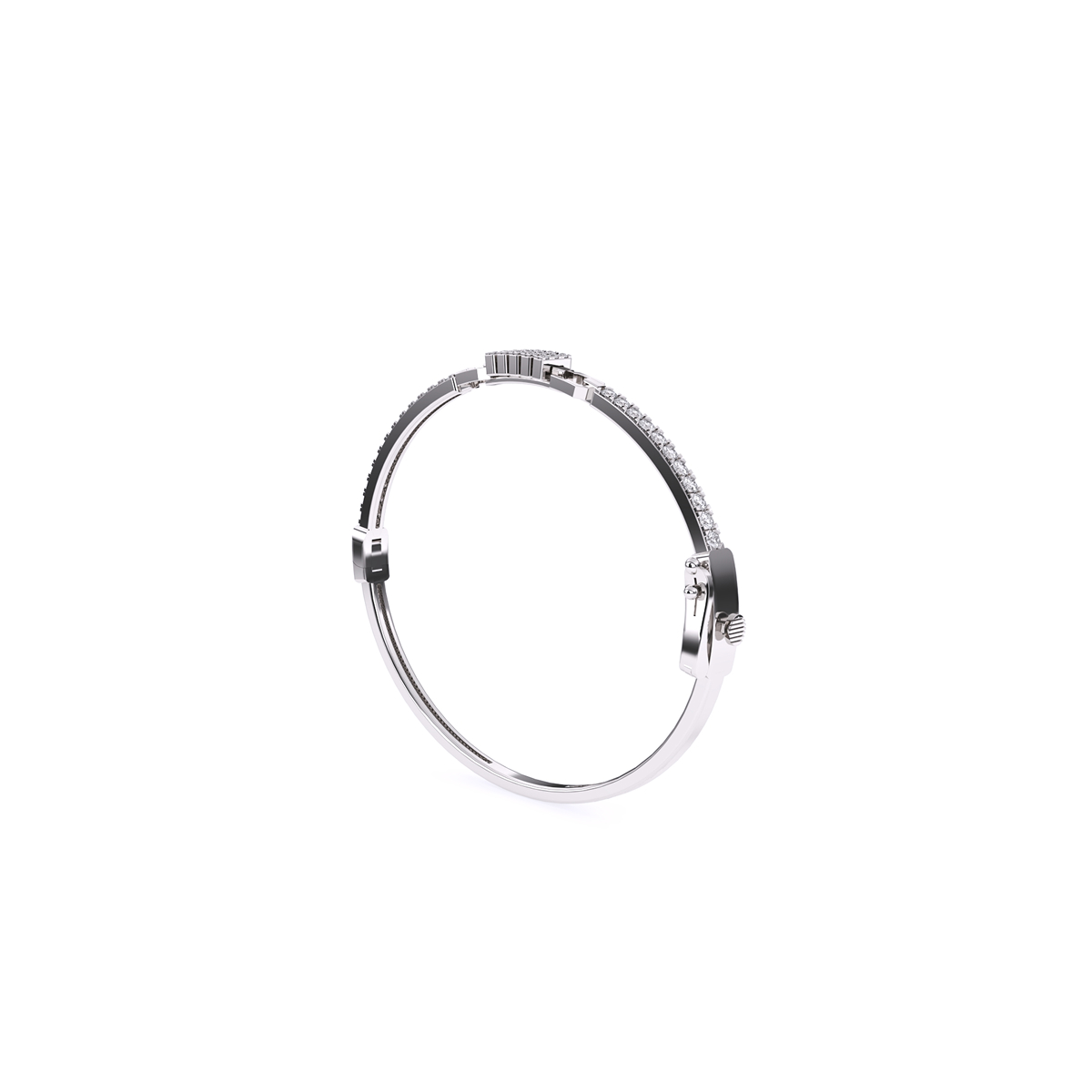 Amazing Half Eternity Diamond Bracelet